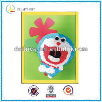 DIY foam sticker-eductional craft for DORAEMON